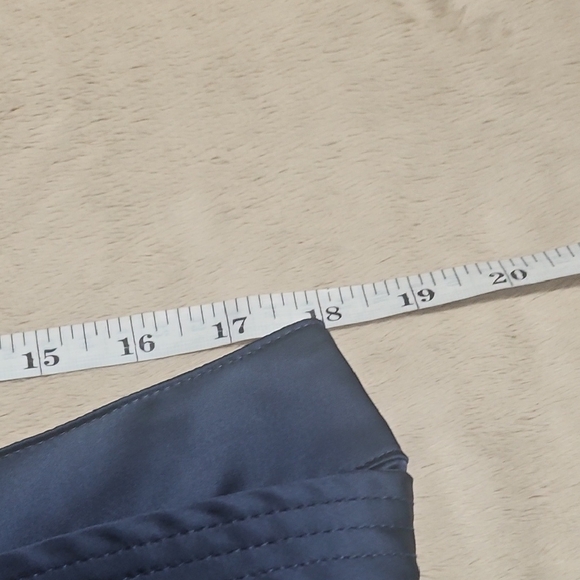 White House Black Market Belted Utility Officer Blue Wide-Leg Pants - Picture 10 of 12